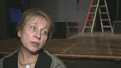 Hra o bezdomovcích v Divadle Na zábradlí