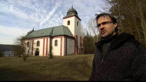 Opuštěný kostel u nádrže Želivka
