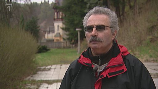 Zdevastovaný historický areál Kyselka