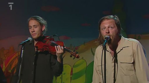 Písnička kapely poletíme? s názvem Fousy.