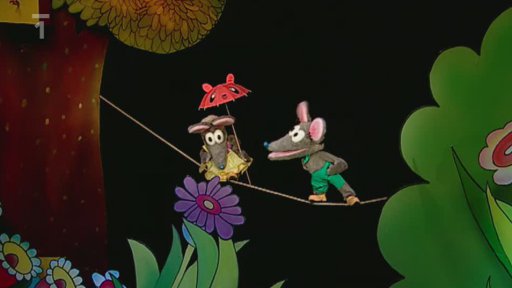 Tryskomyš a Tryskomyšák si povídají o velikém významu myší pro piráty.