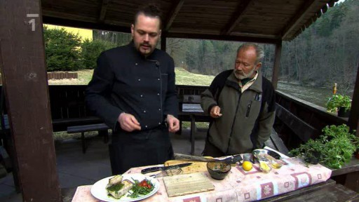 Candát s mátovým přelivem