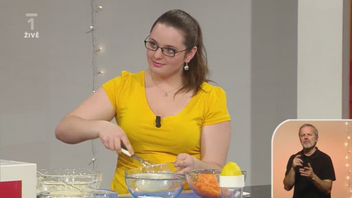 Malé vaření - zdravé vánoční pečení - Blanka Sekerová - 1.část