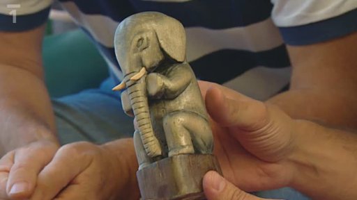 Výrobce a sběratelka slonů