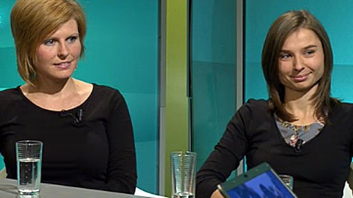 Romana Duchoslavová a Jana Havlíčková