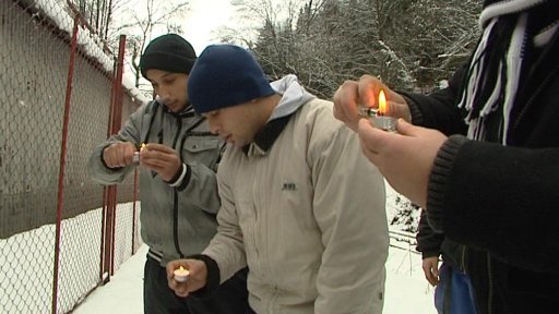 Tanvald - přípravy na sobotní pohřeb zastřeleného Roma