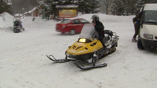 Technická kontrola skútrů ve Špindlerově Mlýně