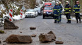 Sesuvy ohrožují silnici z Karlových Varů do Kyselky