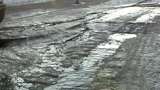 Havárie na vodovodu v Karlových Varech