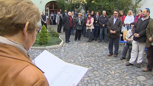 V Terezíně dnes uctili památku obětí holocaustu