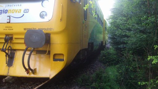 Na Prachaticku se ráno srazil vlak se stádem krav