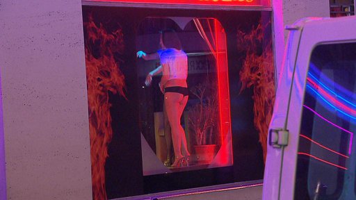 Uzavřený noční podnik v Praze