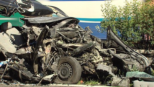 Dálnice D5 byla 4 hodiny zablokovaná, jeden člověk zemřel