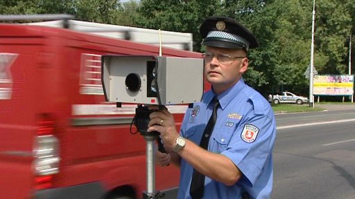 Radary v pardubických ulicích