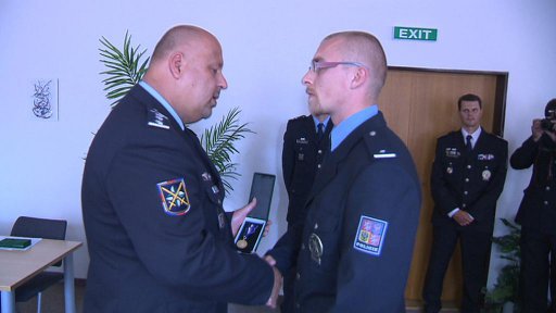 Ocenění pro dva středočeské policisty