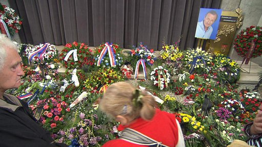 Poslední rozloučení s R. Brzobohatým