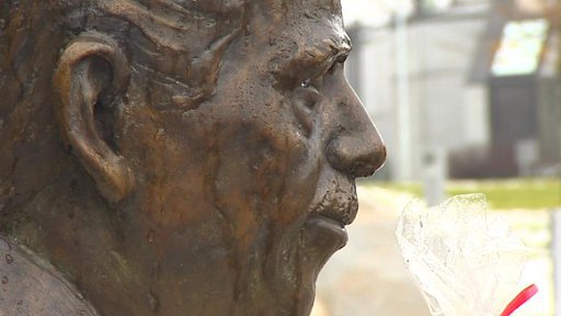 Na Václava Havla se vzpomínalo i na různých místech Ústeckého kraje.