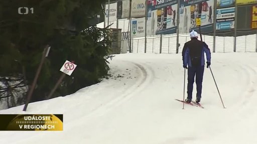 Kvalitu sněhu na horách zhoršil déšť a obleva