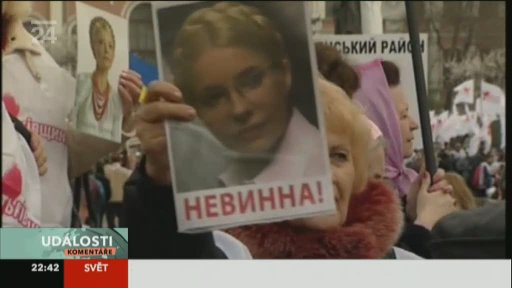 Hladovějící Tymošenková