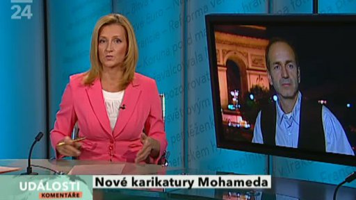 Nové karikatury Mohameda