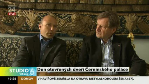 Den otevřených dveří Černínského paláce