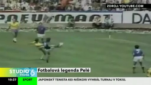 Fotbalová legenda Pelé