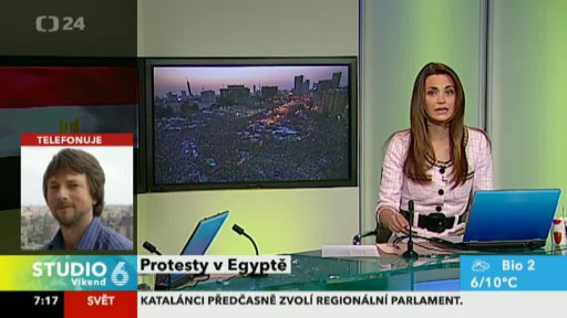 Protesty v Egyptě