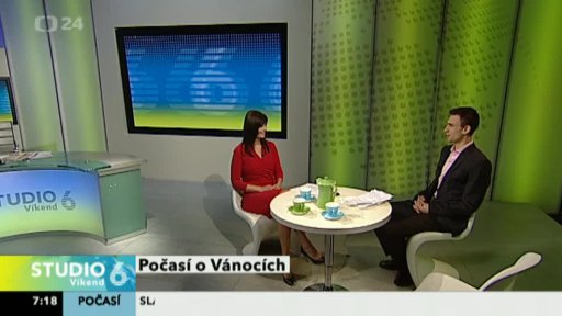 Počasí o Vánocích