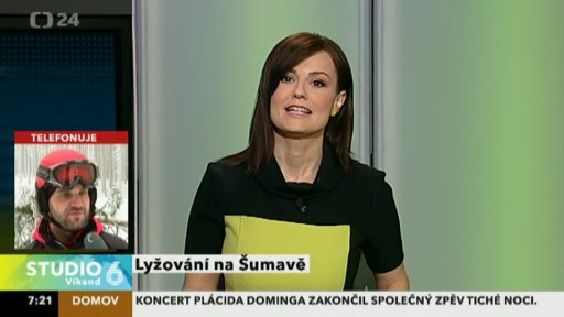 Lyžování na Šumavě