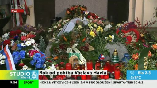 Rok od pohřbu Václava Havla