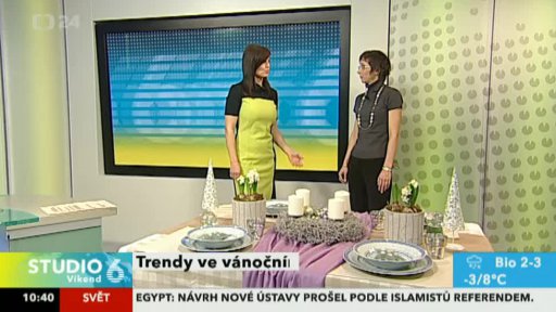 Trendy ve vánočním zdobení