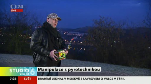 Manipulace s pyrotechnikou