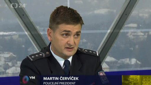Martin Červíček, policejní prezident