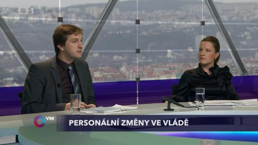 Karolína Peake /LIDEM/, předsedkyně strany, vicepremiérka; David Ondráčka, ředitel české pobočky, Transparency International; Petr Bouchal, The Institute for Government