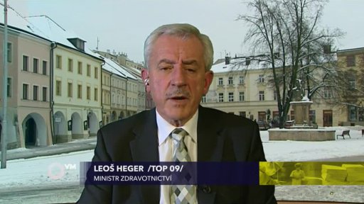 Leoš Heger /TOP 09/, ministr zdravotnictví