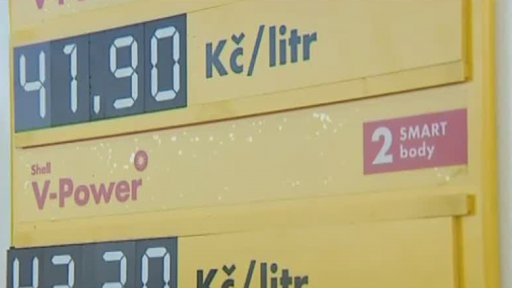 Rekordní ceny benzinu i nafty