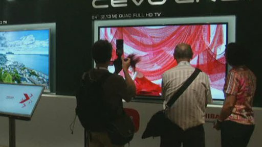 Výstava "chytré" elektroniky v Berlíně