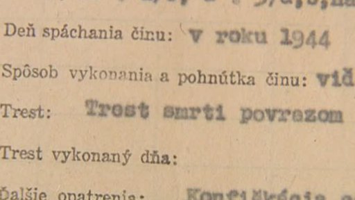 Válečný zločinec stále uniká spravedlnosti