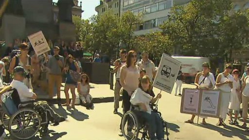 Závod vozíčkářů "Praha olympijská"