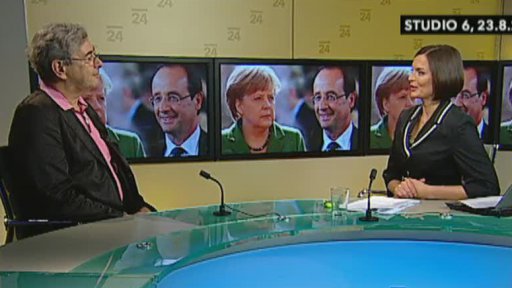 Schůzka Merkelová - Hollande