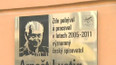 Odhalení pamětní desky Arnošta Lustiga