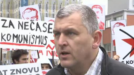 Ve Zlíně proti komunistům