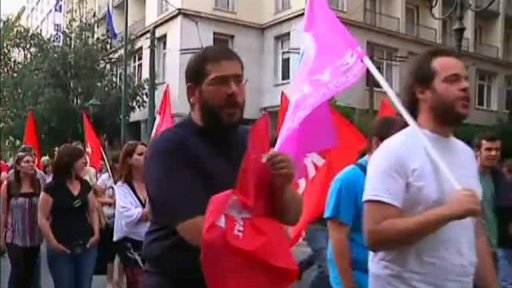 Další řecké protesty