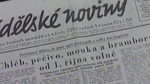 Zrušení přídělů na mlýnské výrobky (1949)