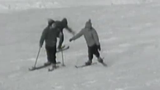 Pražské děti na škole v přírodě na horách (1963)