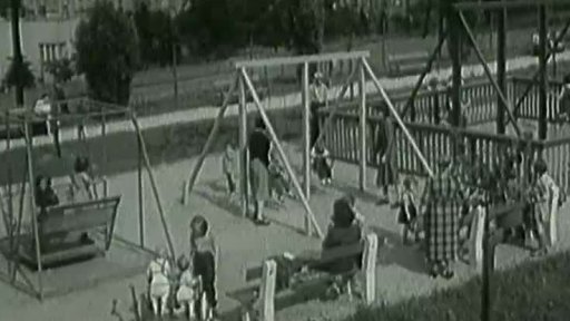 Dětské hřiště v Plzni (1956)