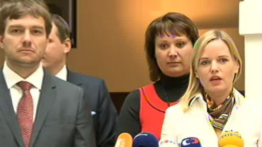 Brífink VV po jednání poslaneckého klubu