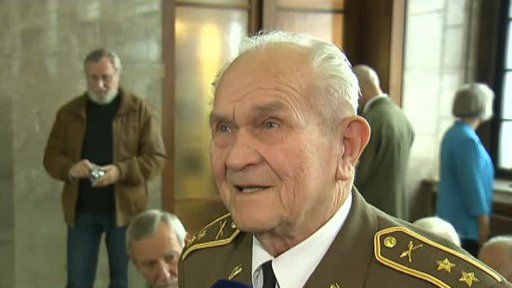 Udílení vyznamenání ministra obrany