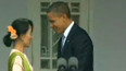 Barack Obama na návštěvě Barmy