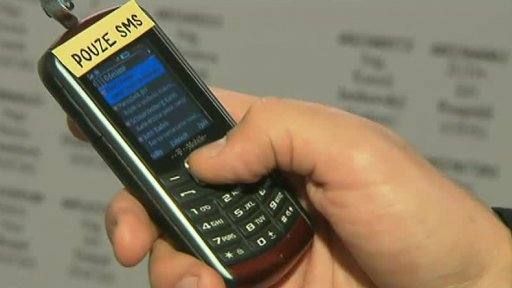 Zveřejněné mobily politiků